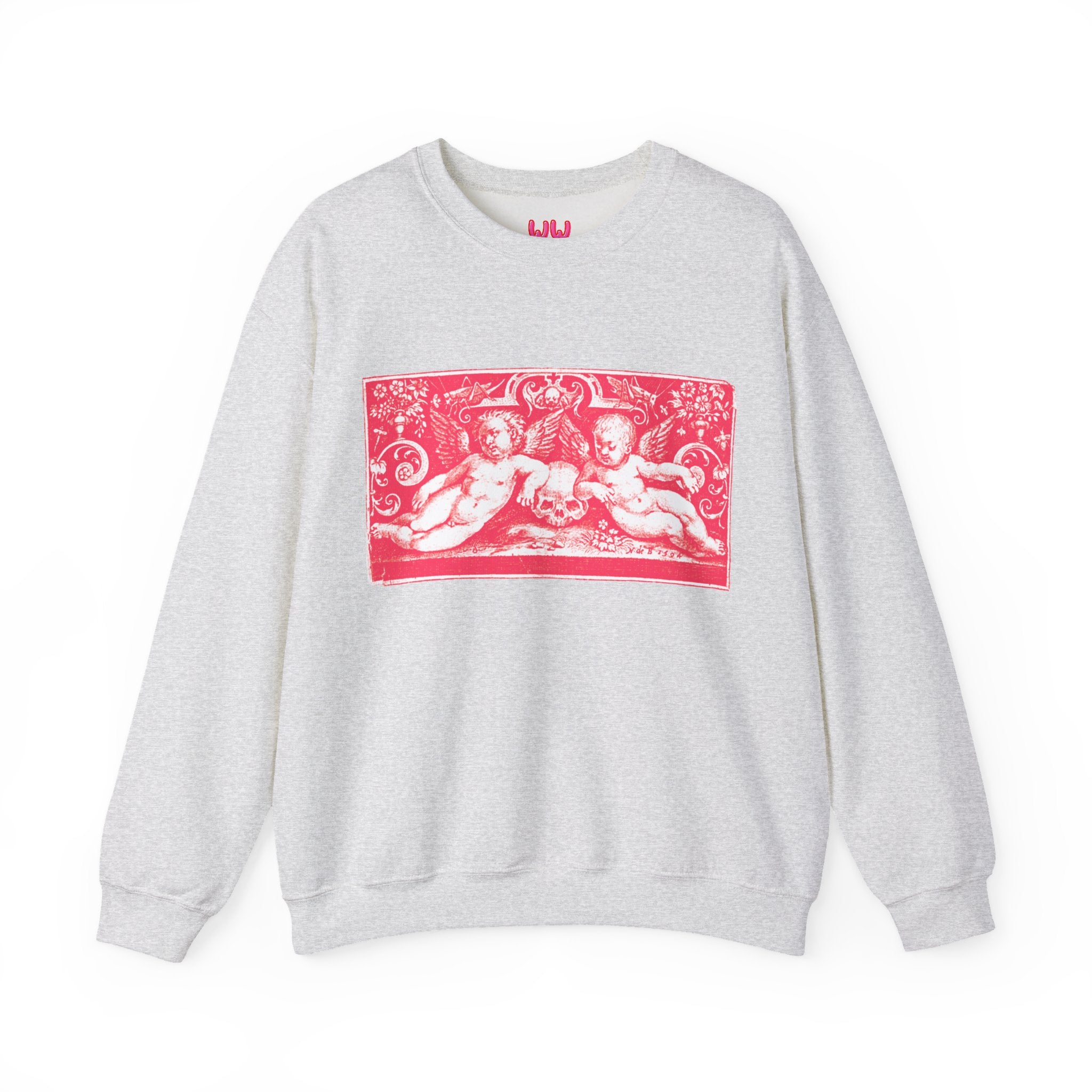 angels and skulls sweatshirt