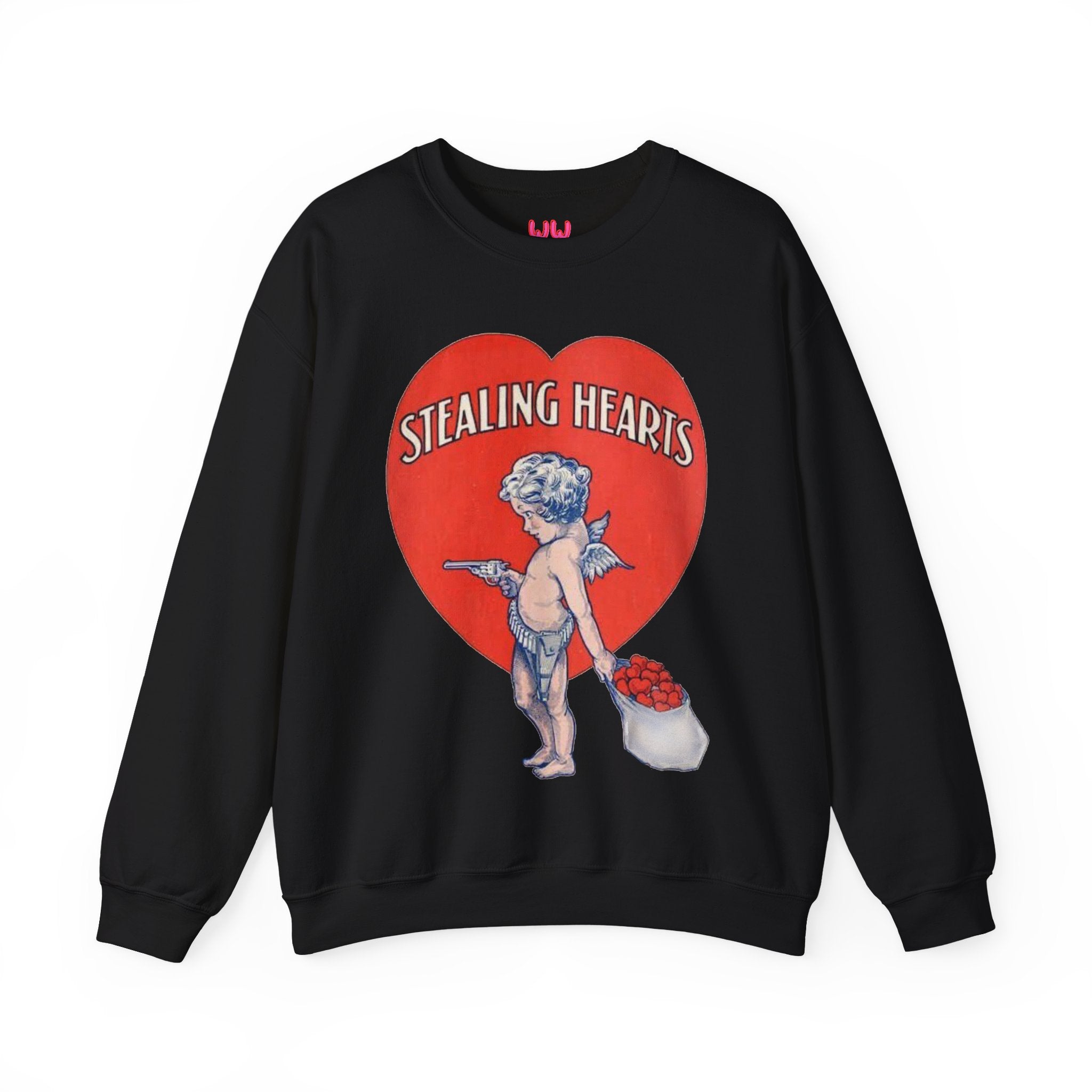stealing hearts sweatshirt [black]