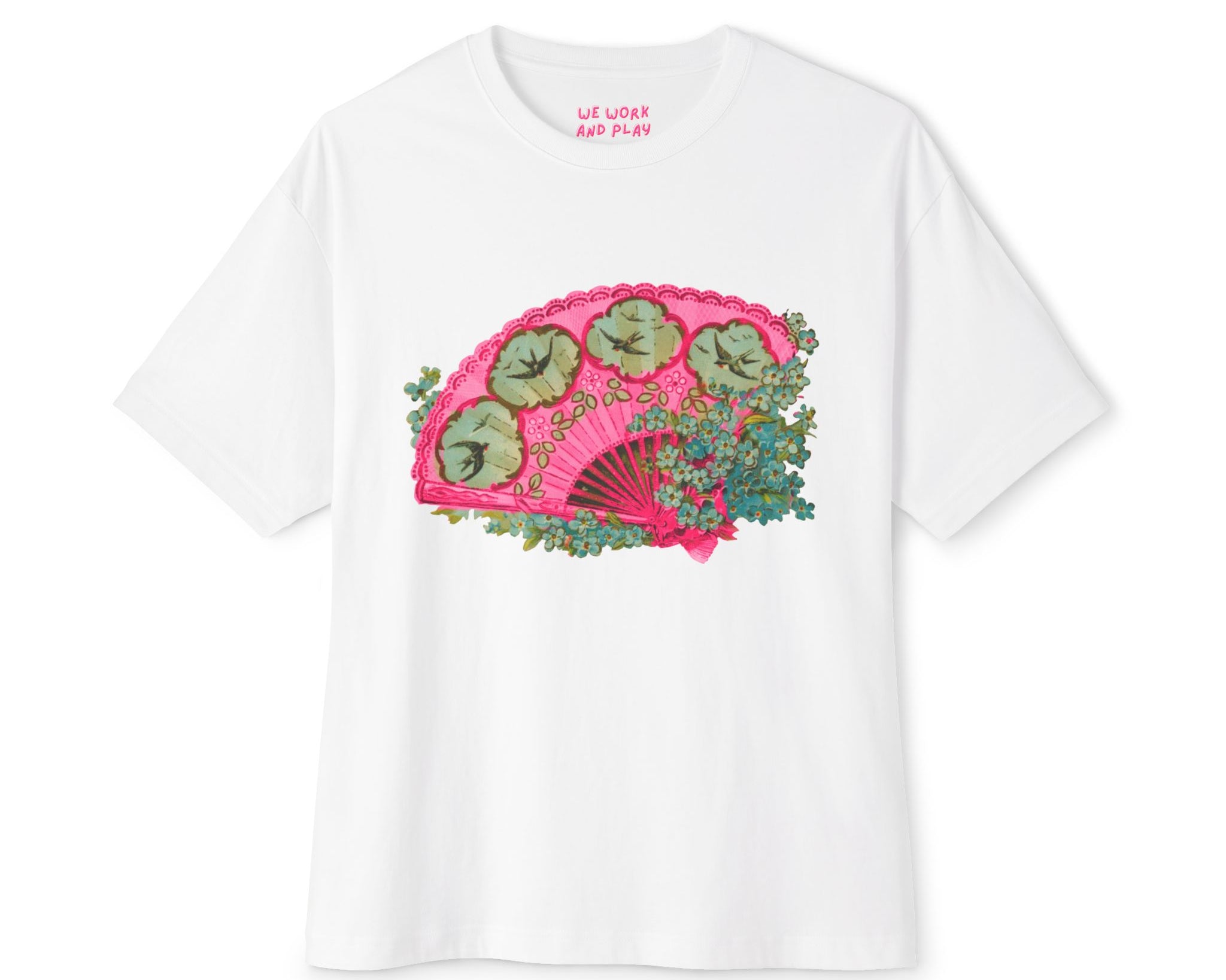[victorian fan] oversized tee