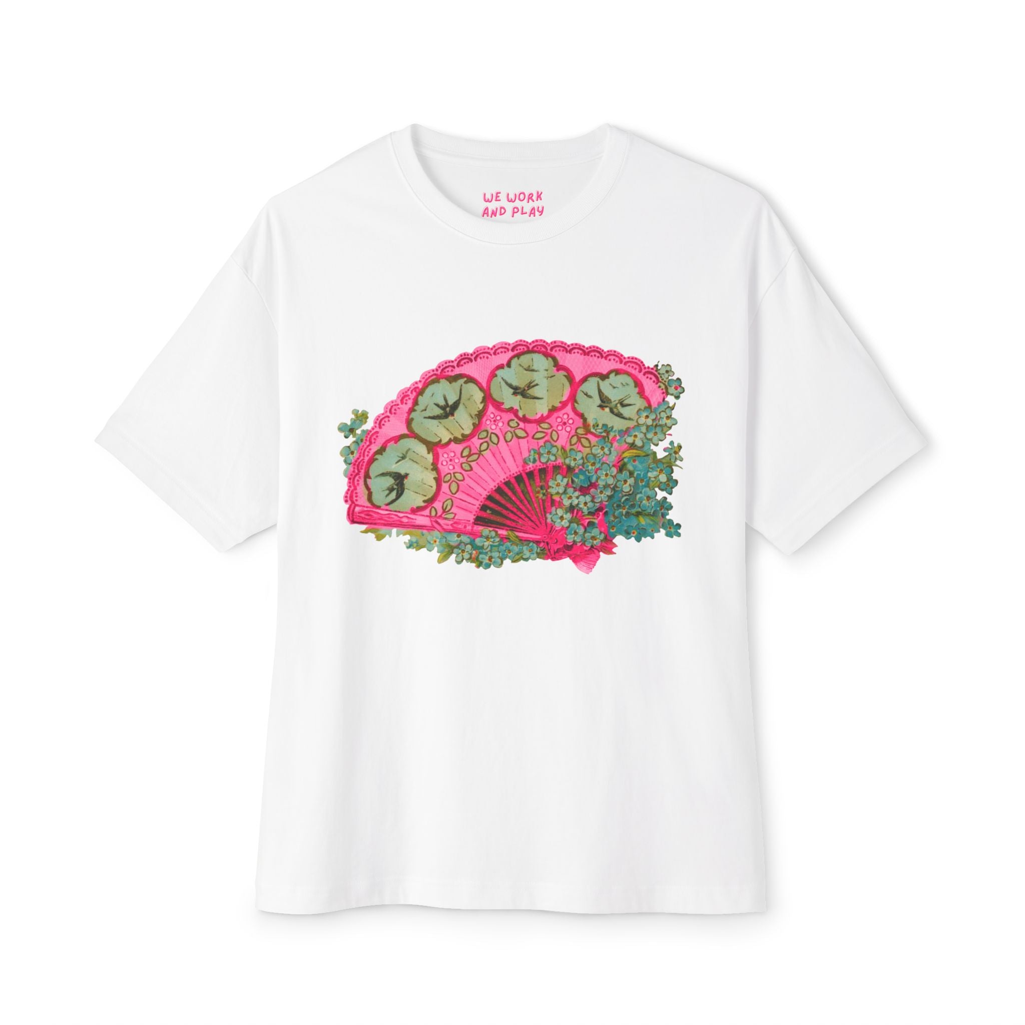 [victorian fan] oversized tee