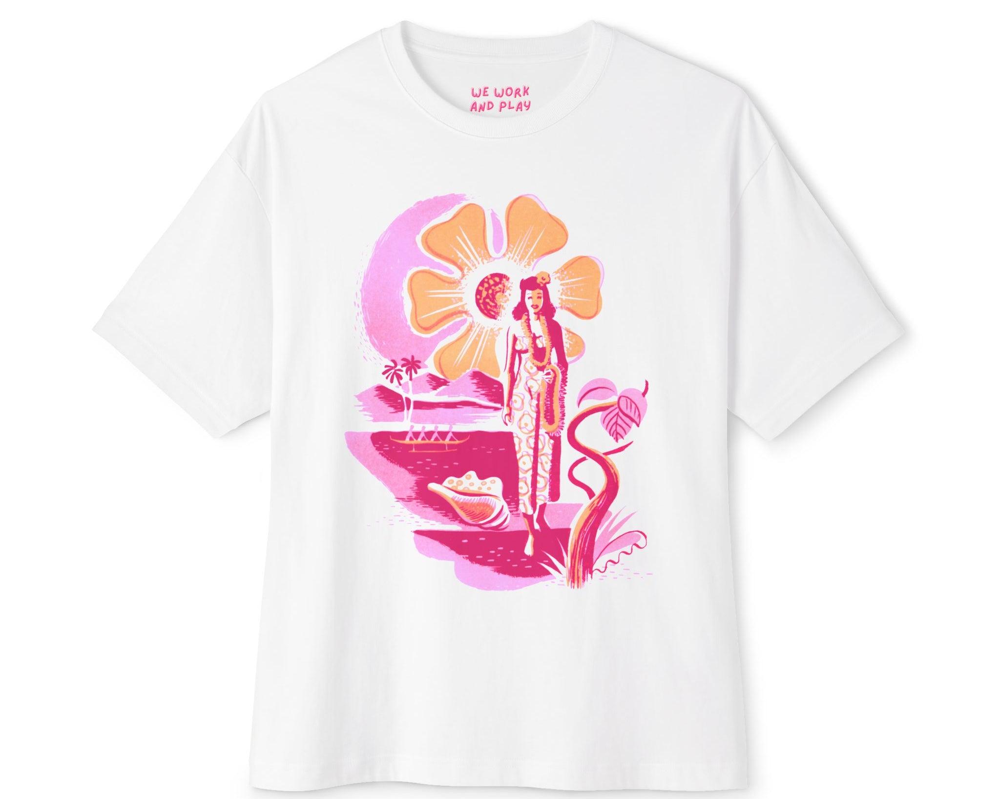 [golden hour] oversized tee