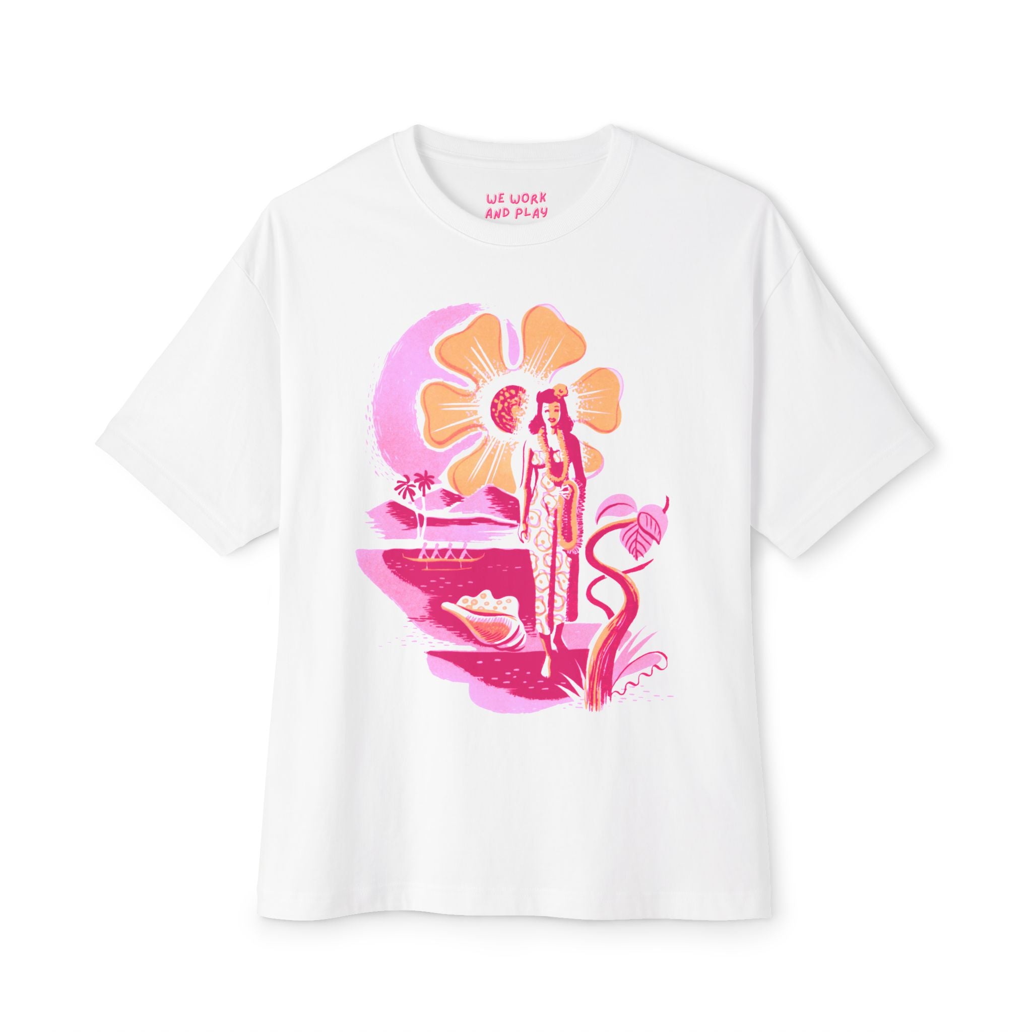 [golden hour] oversized tee