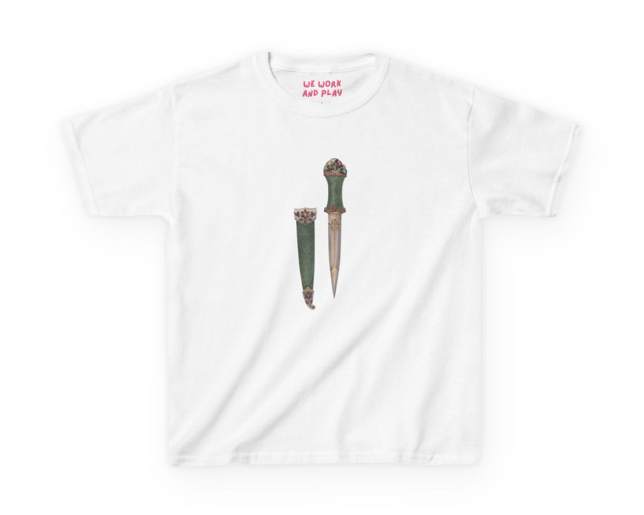 [gilded dagger] baby tee