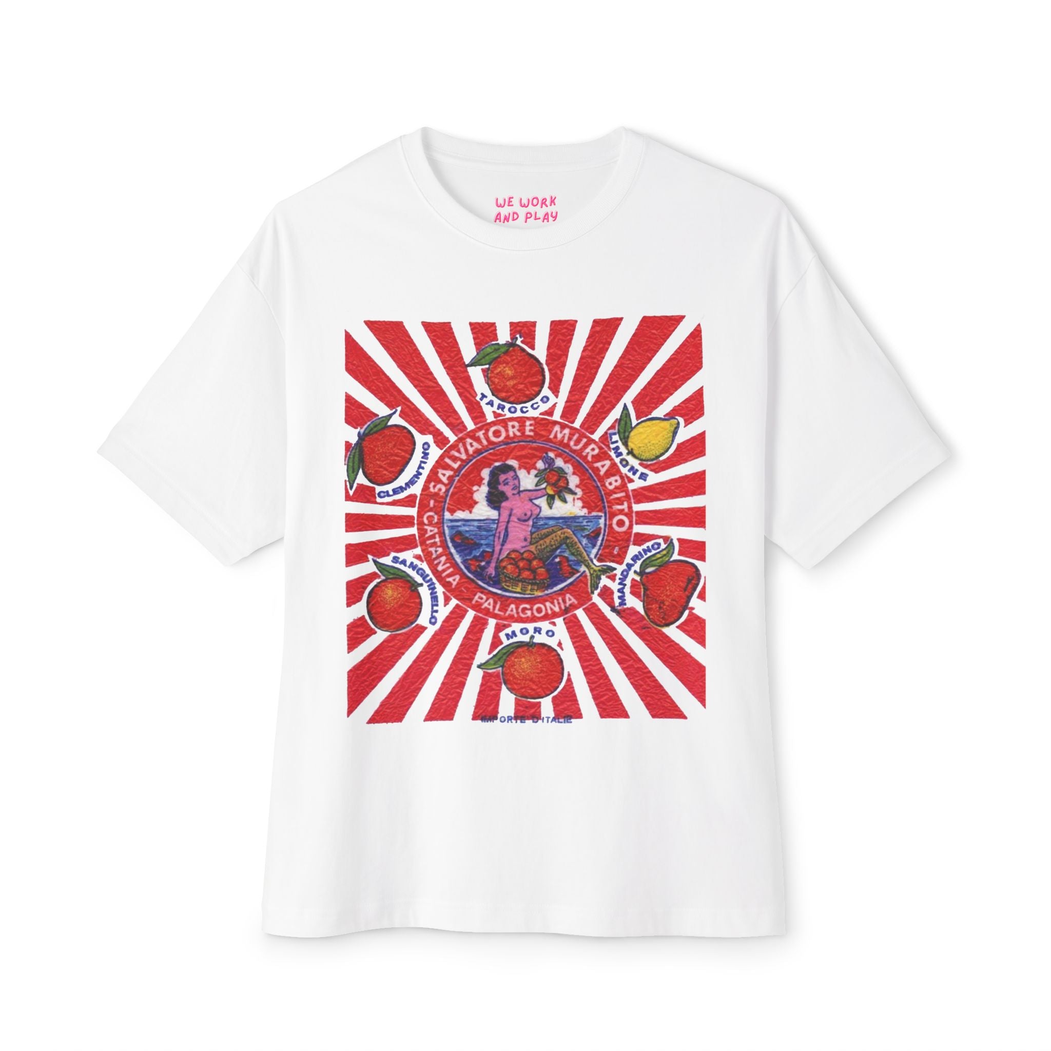 citrus oversized tee