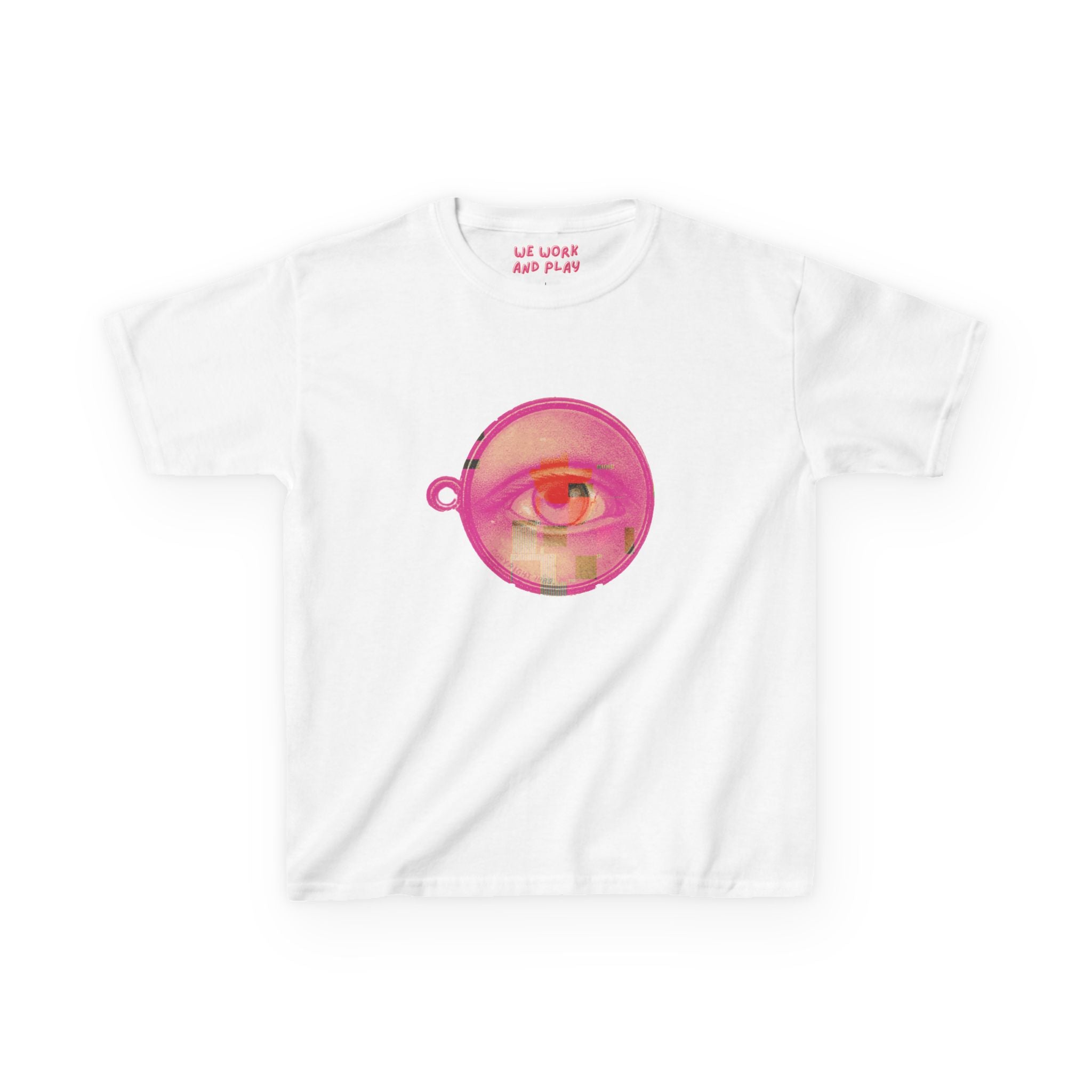 [eye glitch] baby tee