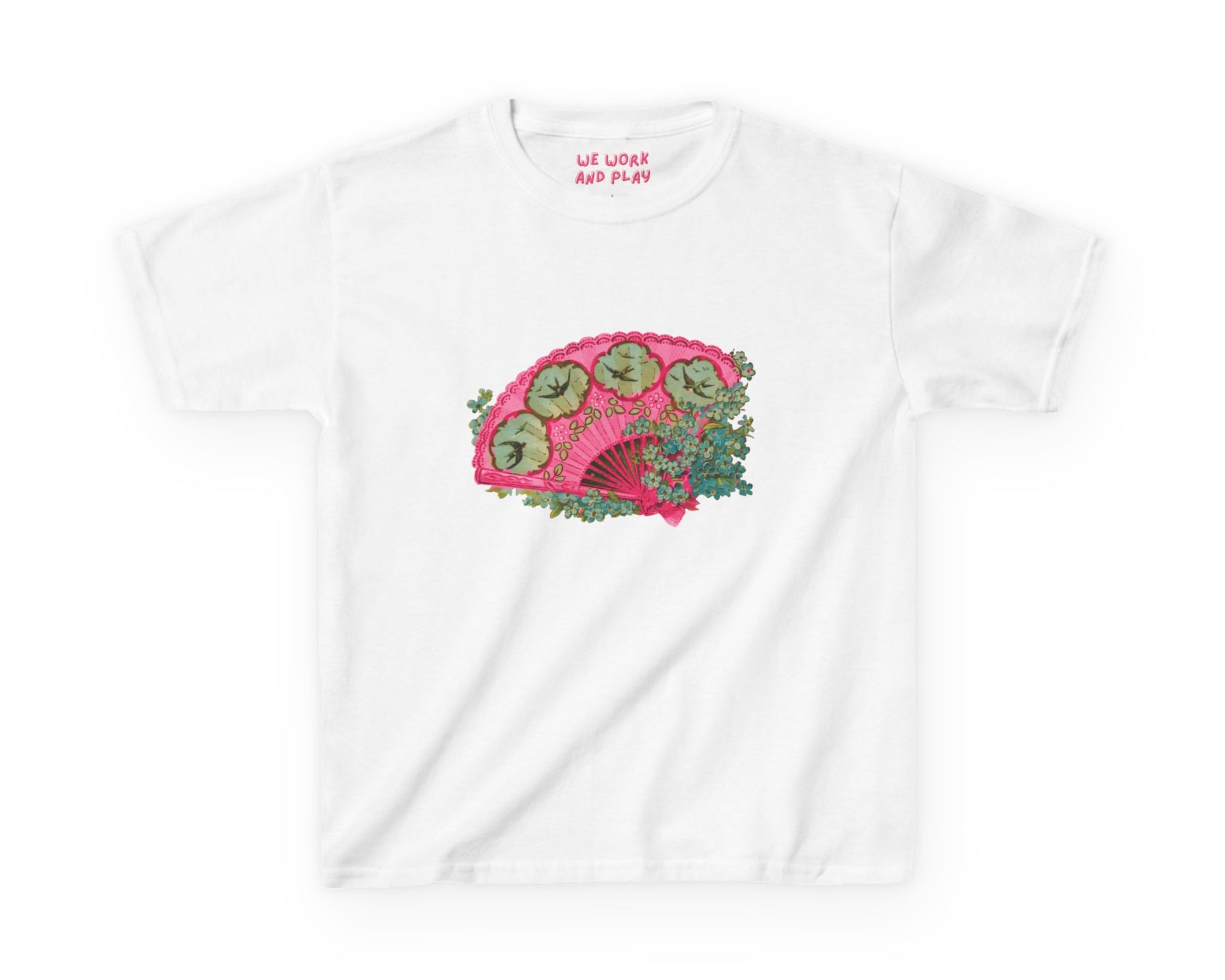 [victorian fan] baby tee