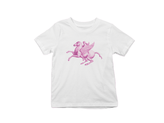 [pink pegasus] baby tee