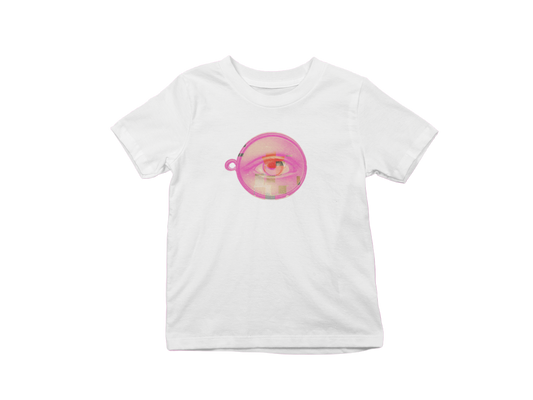 [eye glitch] baby tee