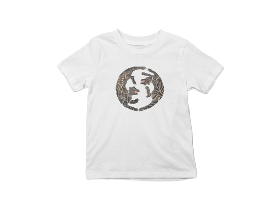 [dueling tigers] baby tee